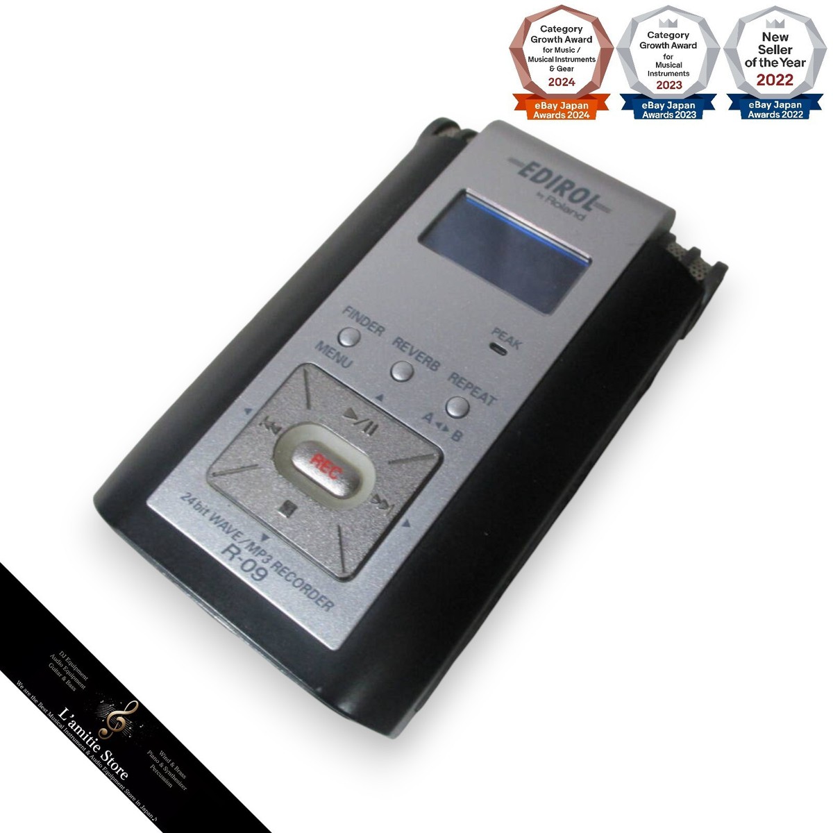 EDIROL R-09HR Roland リニア PCM レコーダー Roland EDIROL R-09HR