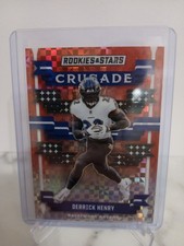 Derrick Henry 2024 Panini Rookies & Stars - Crusade Red Plaid Card #C-DHY