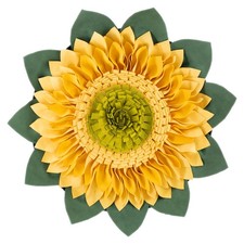 Snuffle Mat for Dogs Sunflower, 20" x 20" Dog Cat Snuffle Mat Interactive Fee...
