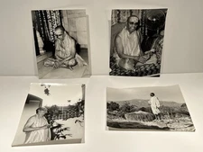 RARE 1970’s 4 Picture Siddha Yoga Baba MUKTANANDA GURU GANESHPURI SYDA FOUNDER