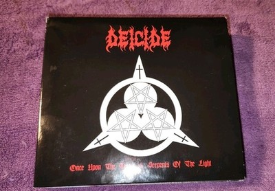 DEICIDE 2cd ONCE UPON THE CROSS/SERPENTS OF THE LIGHT dissonance productions
