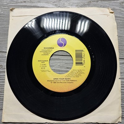 La Isla Bonita/Open Your Heart by Madonna (Record, 1988)