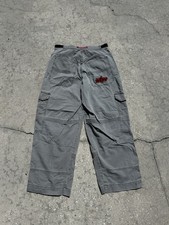 Vintage 90s JNCO Baggy Wide Leg Pants Y2K Skater Mens 32 X 29 Belted