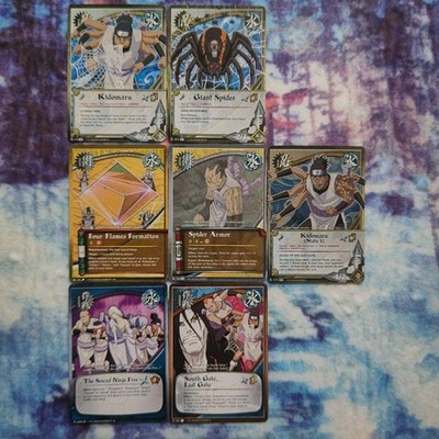 Naruto CCG Kidomaru Card Game Set Rare overseas edition