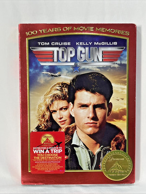 New Top Gun DVD Widescreen Special Collectors Edition 1986 Cruise with Slipcover