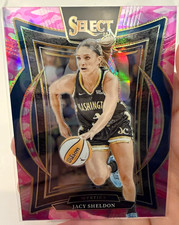 /175 Pink Camo Jacy Sheldon Panini 2025 WNBA Select Mystics Concourse Prizm #73