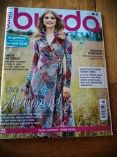 BURDA Magazine -November 2018- Uncut Sewing Patterns Dresses Wedding Special