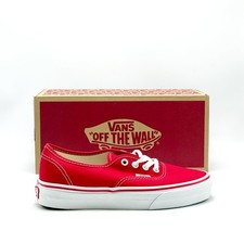 NEW Unisex VANS AUTHENTIC Shoe RED VN000EE3RED
