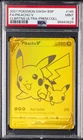 2021 POKEMON SWSH BLACK STAR PROMO #145 FULL ART/PIKACHU V PSA 9