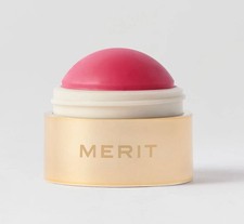 Authentic MERIT Flush Balm Cheek Color Blush Le BonBon Pink Travel Size 4.5 g