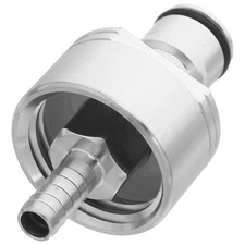  Stainless Steel Relief Valve Core Connector Pressure Bottle Filling Cap 