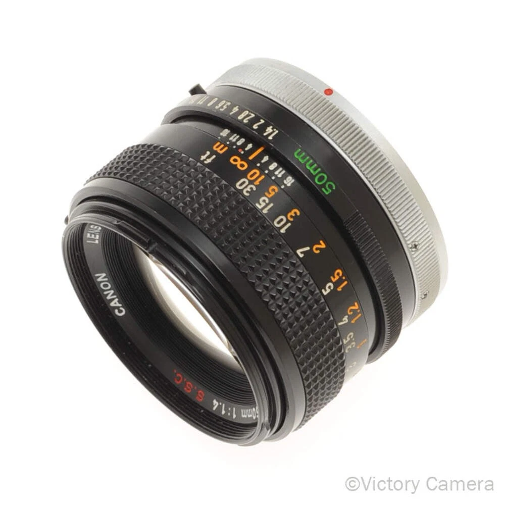 Canon FD 50mm f/1.4 Camera Lenses for sale | eBay
