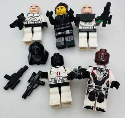 LEGO Star Wars Clone Trooper Minifigure Lot Phase 2 Clones Anakin 91st Recon 
