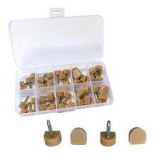 High Heel Tips Replacement kit, Beige Taps Caps Replacement Repair, U-Shape D...
