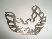 New & Metal Firebird Trans AM Fender Emblem Formula Pontiac Stainless Steel