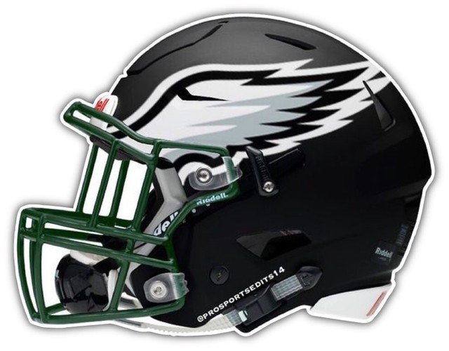 Philadelphia Eagles NFL Helmet Car Bumper Sticker Decal 3'' or 5'' eBay