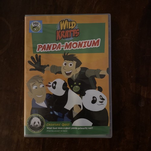 Wild Kratts PandaMonium (DVD, 2017) Brand New Sealed Pbs Kids