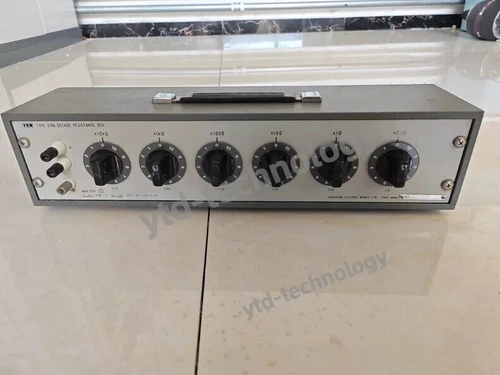 YOKOGAWA 2786 RESISTANCE DECADE BOX MAX:250V FORM 0.1 TO 1,111,110 OHMS USED-