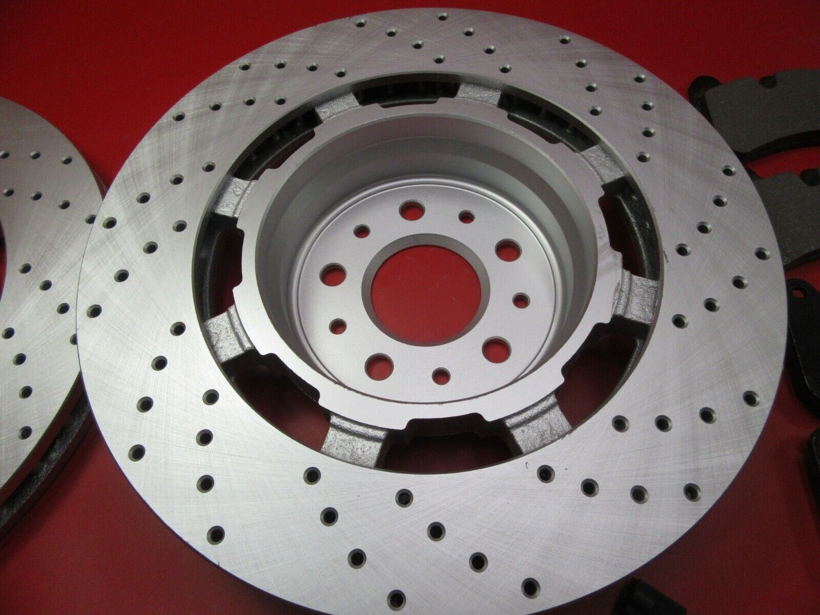 Maserati GranTurismo Gt front brake pads & rotors TopEuro #194
