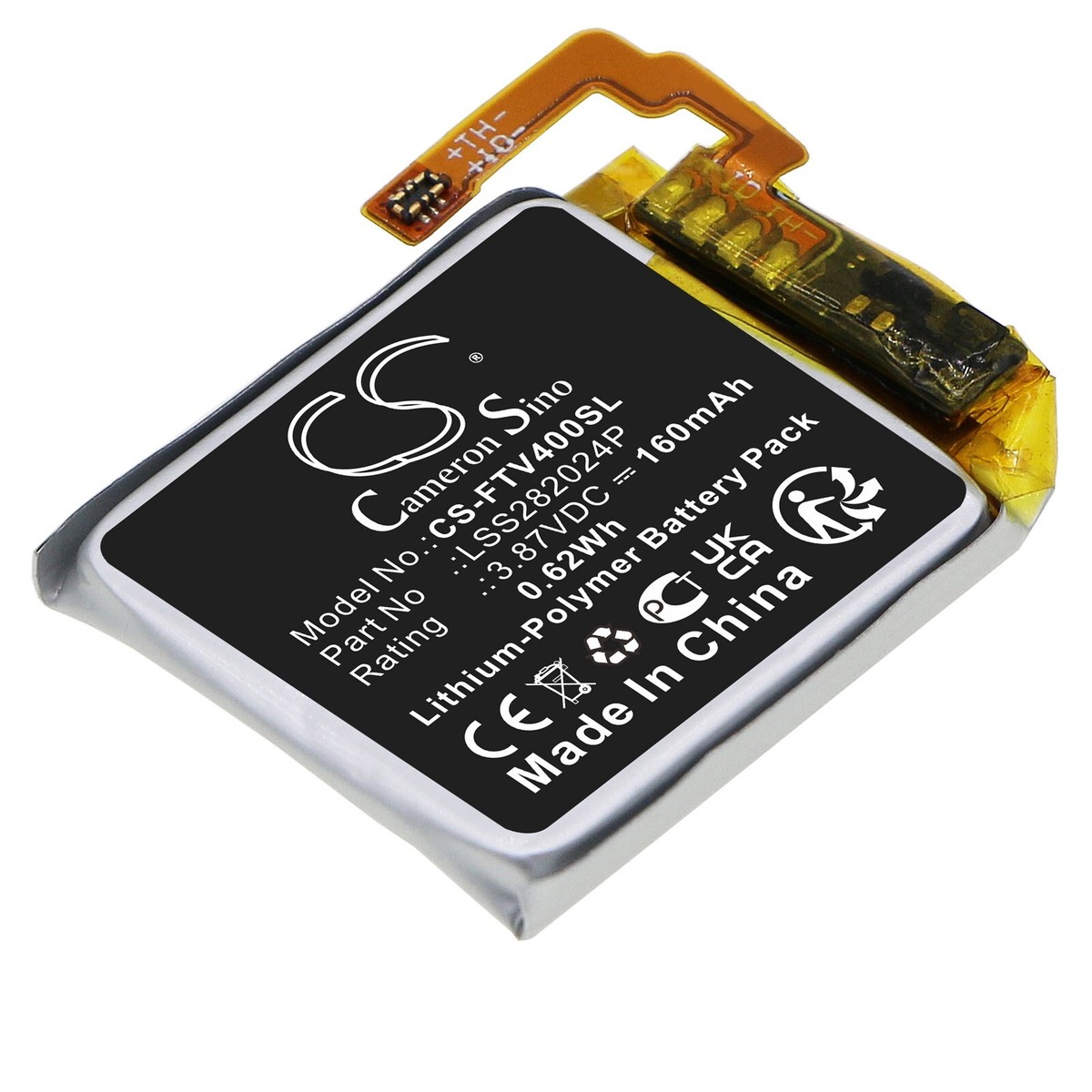 Fitbit Versa Battery Replacement Part 160mAh Li-Polymer