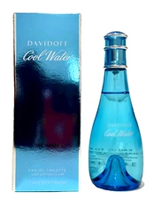 Cool Water by Davidoff for Women 3.4 oz Eau de Toilette Spray NEW 100% AUTHENTIC