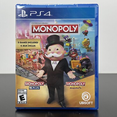 MONOPOLY Plus + AND MOLOPOLY Madness (PS4 / PLAYSTATION 4) - NEW SEALED