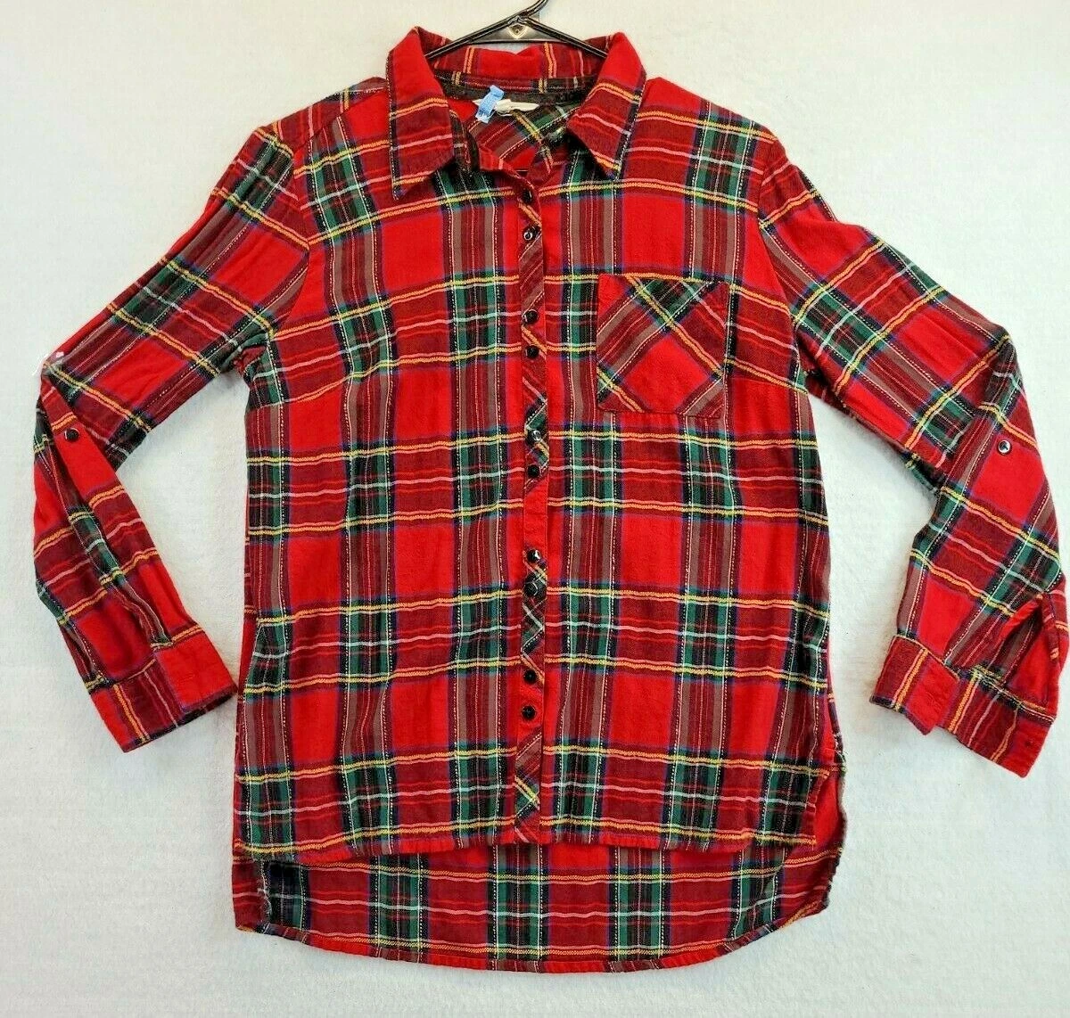red flannel shirt womens