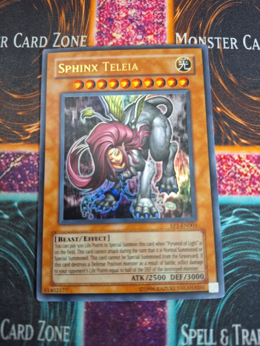 Yu-Gi-Oh! Sphinx Teleia EP1-EN003 Ultra Rare Limited Near Mint | eBay