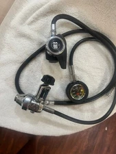 VINTAGE 1980s  GSD SCUBA REGULATOR  S-300 and gage collectible