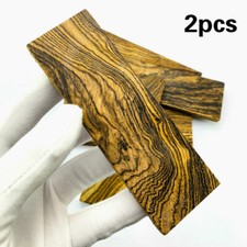 2pcs Wood Knife Scale Handle DIY Craft Making Plate Material Blanks 120x40x10mm