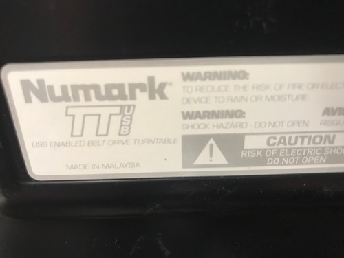 Numark TT USB Professional Vinyl Record Turntable (GS) - Picture 5 of 7