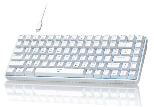 TMKB T84SE 75% Mechanical Gaming Keyboard with Linear Ice Red Switch-image