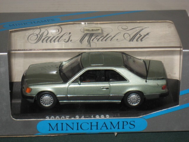 ミニカー MINICHAMPS Mercedes-Benz 300 CE-24 Coupe 🇺🇦 1:43 Mercedes c124 coupe 300 CE w124 Minichamps 124 1