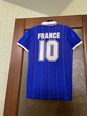 【希少】80s'/adidas×フランス代表/ユニフォーム/No10プラティニ 希少】80s'/adidas×フランス代表/ユニフォーム/No10プラティニ