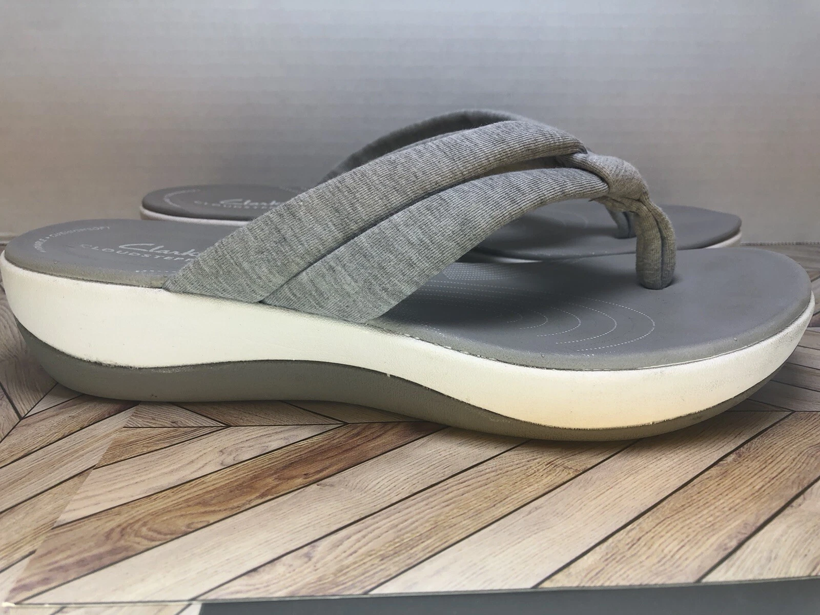 CLARKS Sandali donna 10 CLOUDSTEPPERS JERSEY TANGA