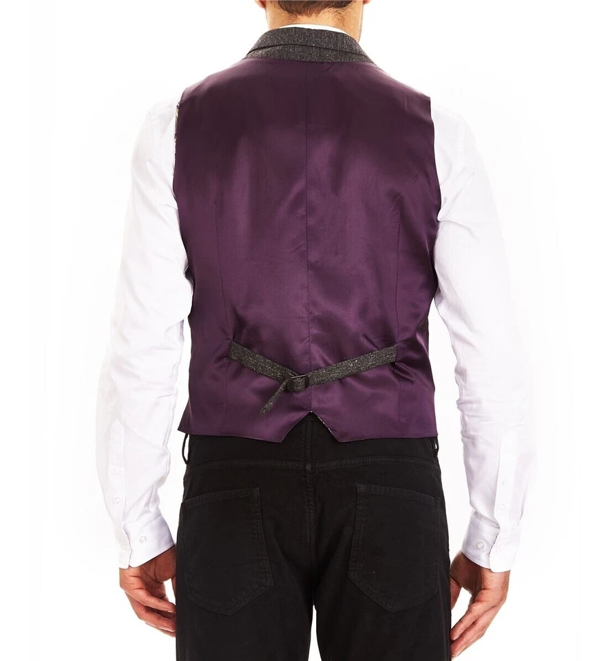 Chaleco Guide London carbón con bolsillo para billetes Reino Unido L TD7 ZZ 02 Foto 4 de 4