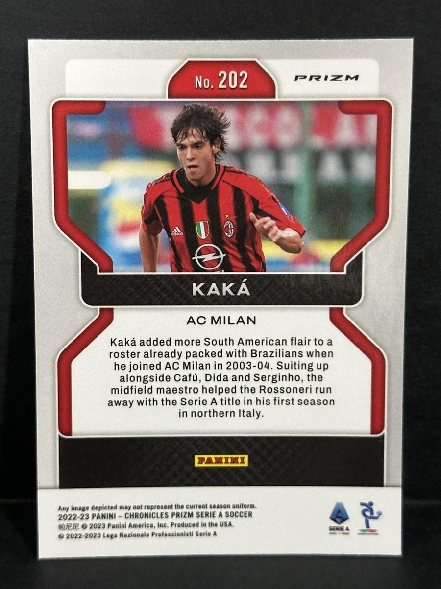 2022-23 Panini Chronicles Prizm Serie A AC Milan Legend Kaka