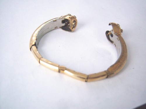 FABULOUS LADIES CRYSTAL STONE RETRO DECO WATCHBAND - Picture 2 of 3