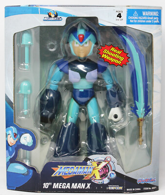 Jazwares Inc. - Mega Man - 10 Inch / 25cm Mega Man X - aus dem Jahr 2004