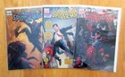 Lot of *3* KEY AMAZING SPIDER-MAN Variants! #570, #573 *Colbert & Zombie!* (NM-)