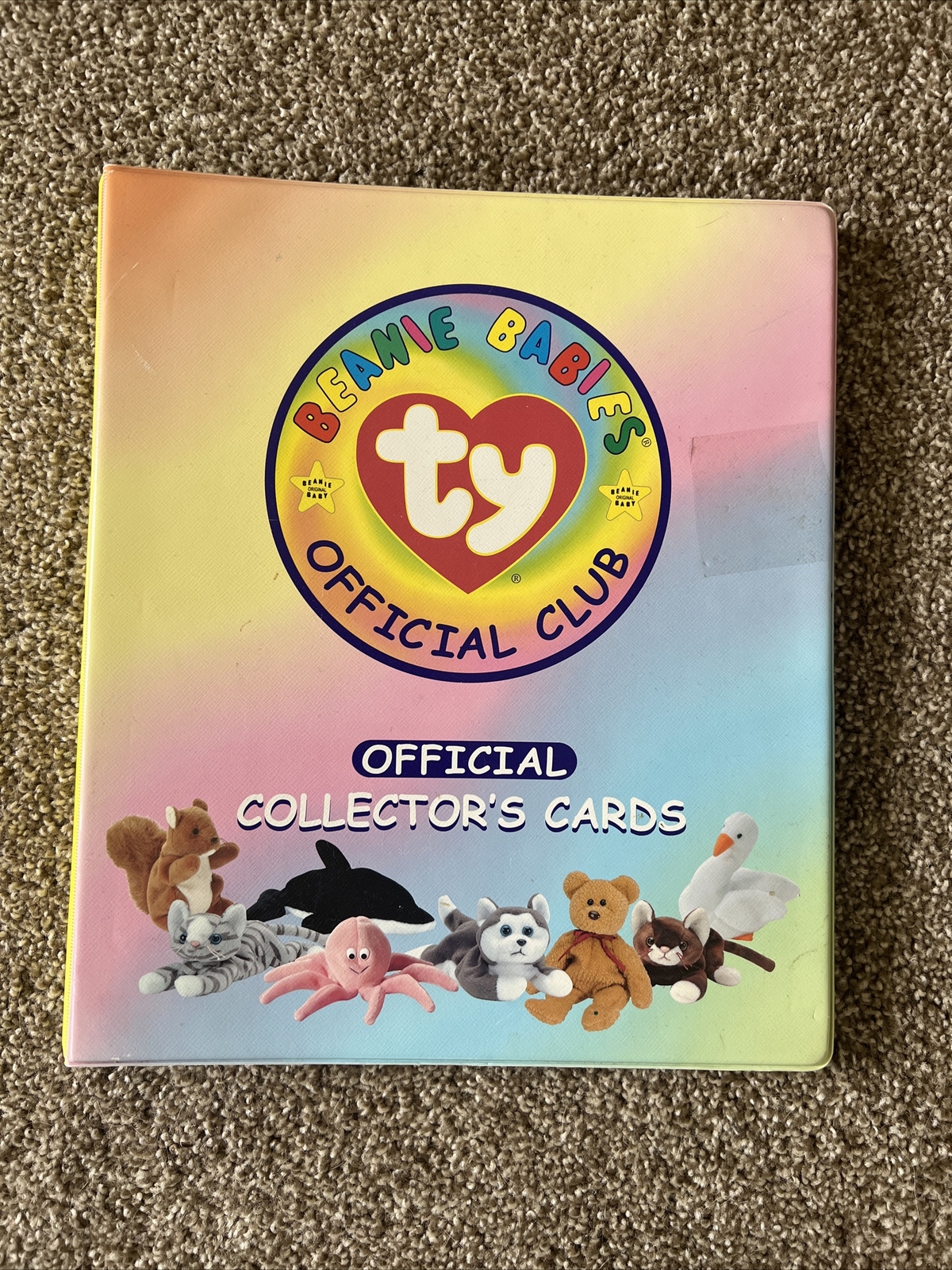 Beanie Babies Collectors Cards Binder with 108 Official Cards  -image