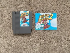 Super Mario Bros. 2 (Nintendo NES, 1988) COMPLETE CIB, TESTED, Free Shipping