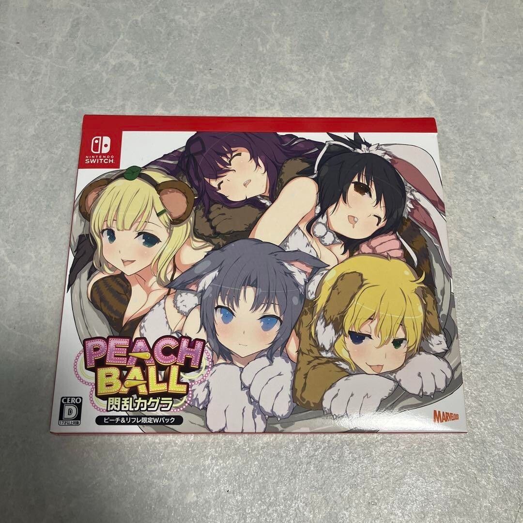 Switch シノビリフレ&PEACH BALL PEACH BALL Senran Kagura Peach and Refre Limited Switch
