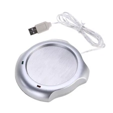 Desktop USB Mug Warmer Electric Tea Coffee Cup Warmer Heater Plate for Desk