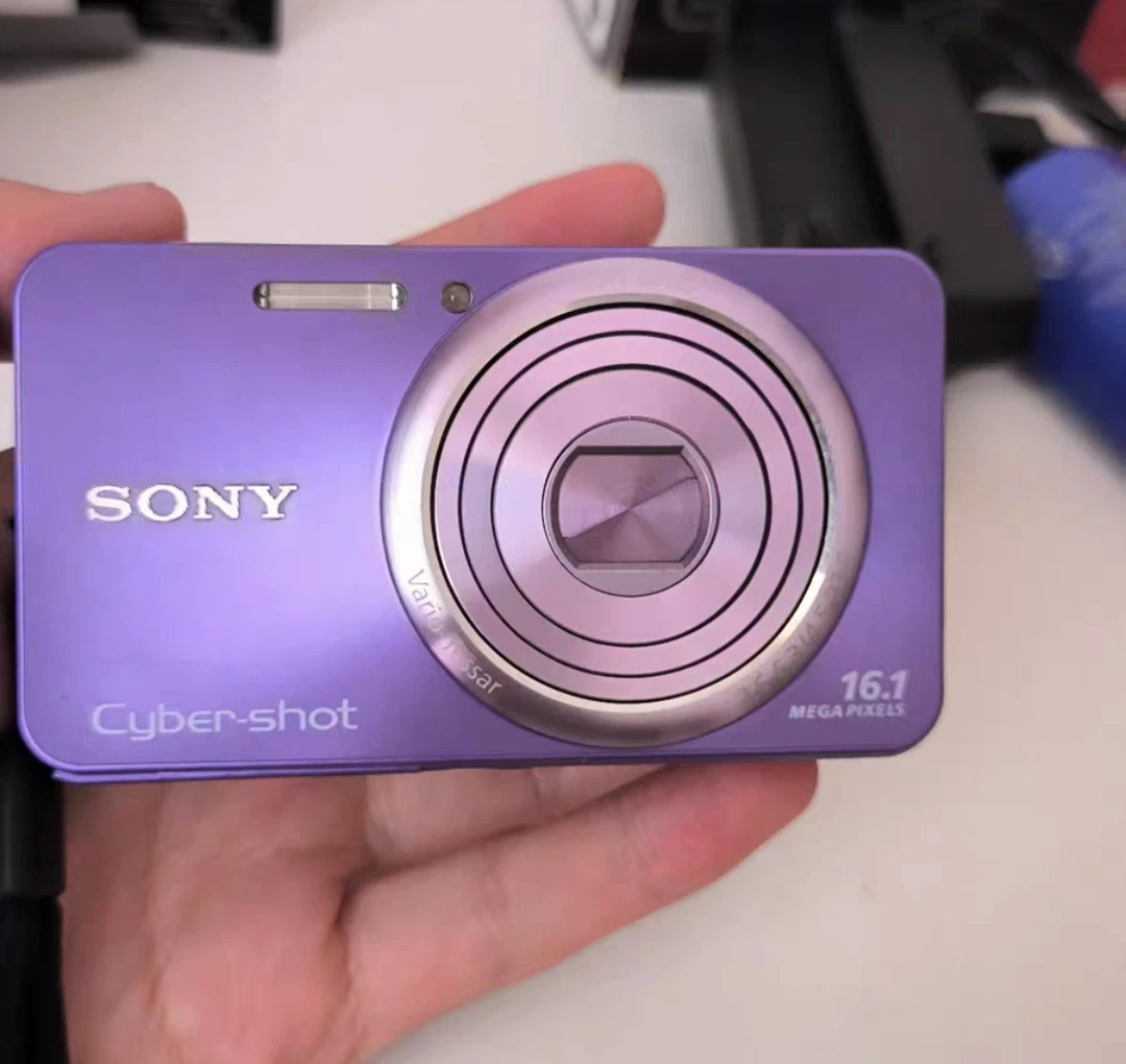 SONY Cyber-shot DSC−W570 16.1メガピクセル パープル Magazine Luiza | Pra você é Magalu!