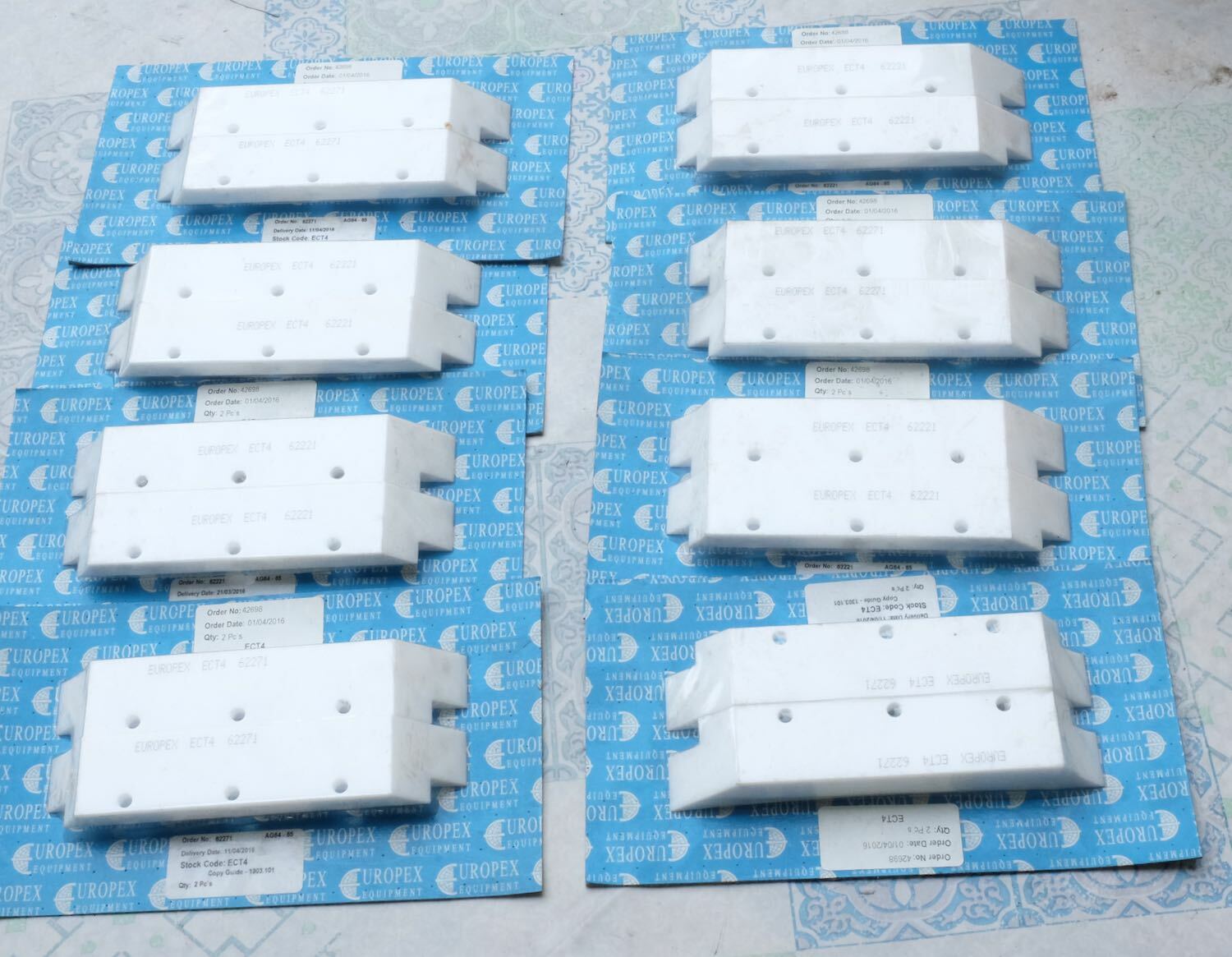 Copy guide 16x Europex ECT4 à haute résistance thermique 1303.101