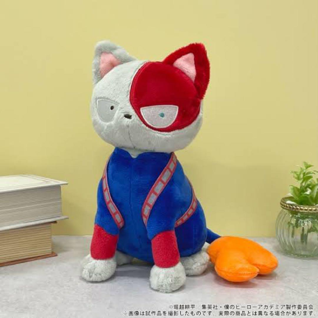 My Hero Academia Short Cat Plush Toy Shoto Todoroki Collectibles