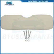 White Golf Cart Front Backrest Fits EZGO RXV