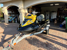 2008 Sea Doo Wave runner RXT 215 Supercharged IC 22hrs TT plus new trailer