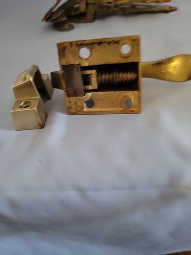 4 Antique Icebox Door Chest Refrigerator Hinge Heavy Not Magnetic & Catch. Read - 第 19/21 張圖片